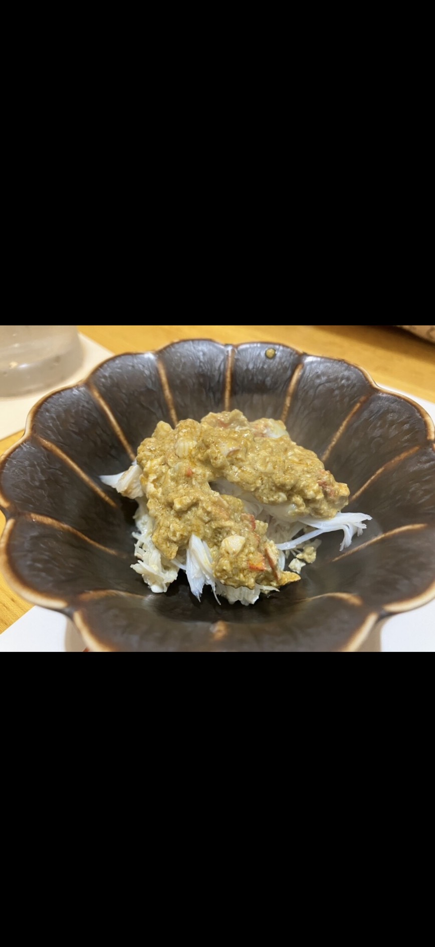 カニ味噌共和え