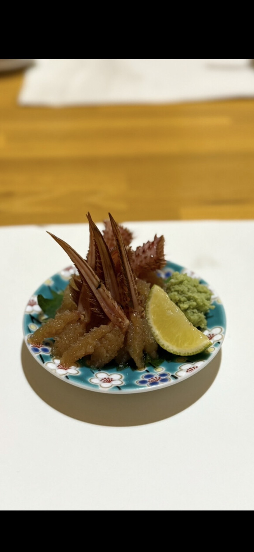 毛蟹醤油漬け